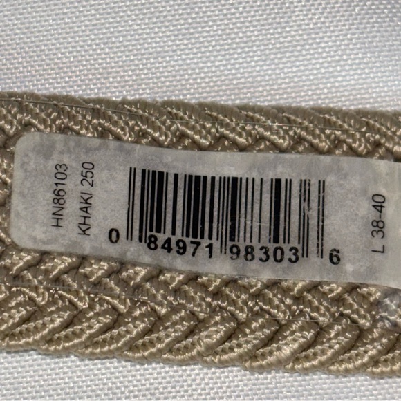 ORIGINAL PENGUIN Braided Stretch Belt Size L 38-40 UNISEX - Picture 5 of 8